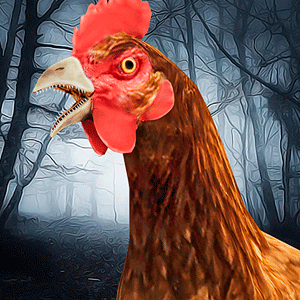 Страшный Побег От Курицы