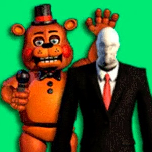 Slenderman vs Freddy The Fazbear